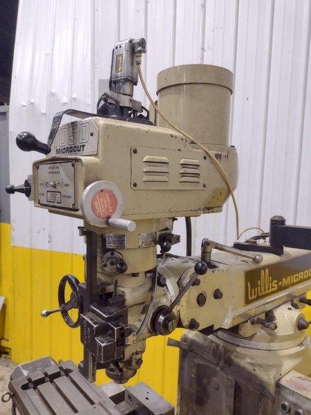 WILLIS\ MODEL #MICRO CUT 1050 CNC TRAK AGE2 CONTROL RAM TYPE MILL: YOBRO #24806