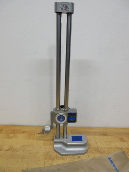 Mitutoyo 192-141 Twin Beam 18" Digital Height Guage with Dust Sleeve- Auction Item