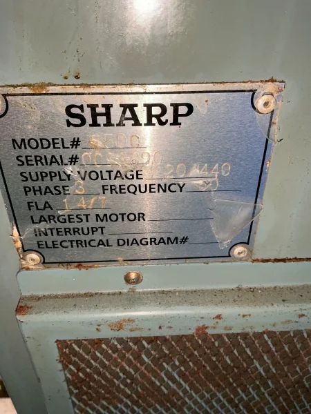 SHARP 24” X 12” EDM  -  F50C