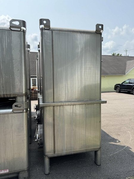 Custom Metalcraft TranStore 720 Gallon 304 Stainless Steel Jacketed Process Tank, 2014- 6 Total