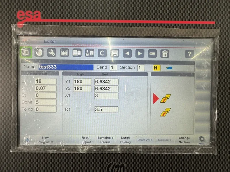 NEW 70 TON X 6' GMC MODEL HPB-7006CNC-3R HYDRAULIC 3-AXIS PRESS BRAKE