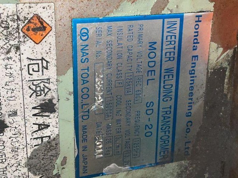 Honda Enginnering  Welding Unit  - Sd-20
