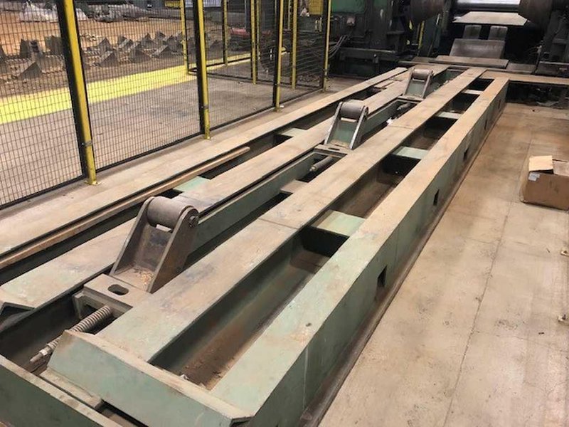 72" x 0.250" x 80,000# Herr Voss Cut To Length Line