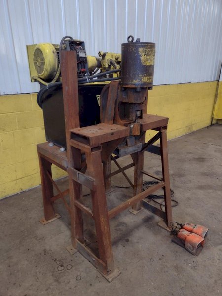 PEDDINGHAUS FABRILINE HYDRAULIC FLANGE PUNCH: STOCK #17984