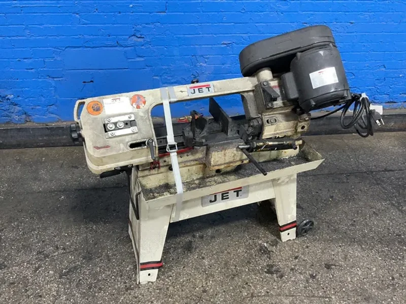 JET 5” X 8” HORIZONTAL BAND SAW   -  J-3230K