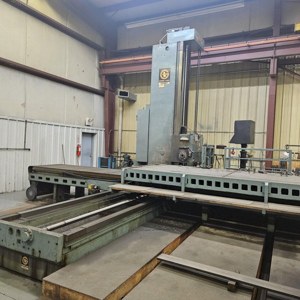 6&quot; GIDDINGS &amp; LEWIS CNC HORIZONTAL BORING MILL. STOCK #0239525
