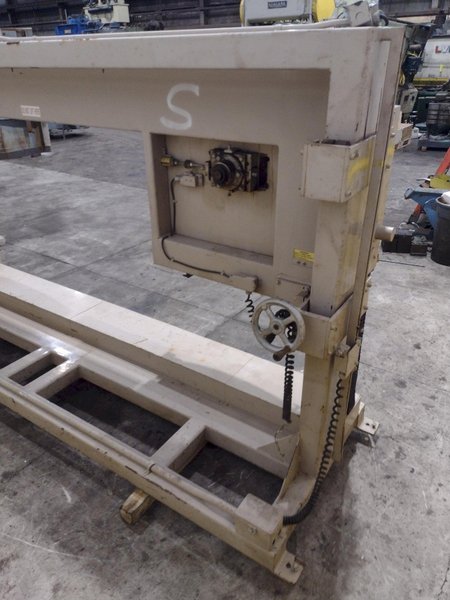 60" X 20" EDGE-SWEETS MODEL #SHR-60-20 HORIZONTAL BANDSAW / SPLITTER SAW: YOBRO #25836