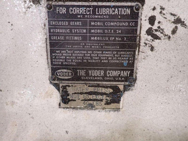 YODER SLITTING LINE: YOBRO #24277