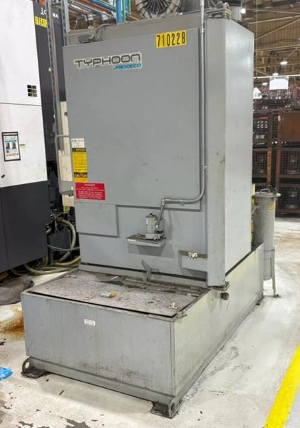 32" X 54" PROCECO MODEL #HD 32X54-E-1000-1-BO TYPHOON ROTARY TABLE PARTS WASHER: YOBRO #25170