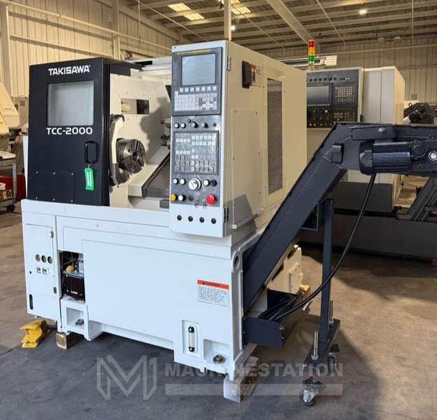 Takisawa TCC-2000 L3 CNC Turning Center – Lathe