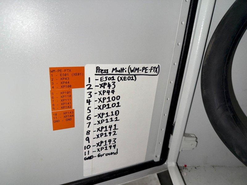 NUMALLIANCE MIB PRESS w/ Hydraulic Pump and Reservoir System USED