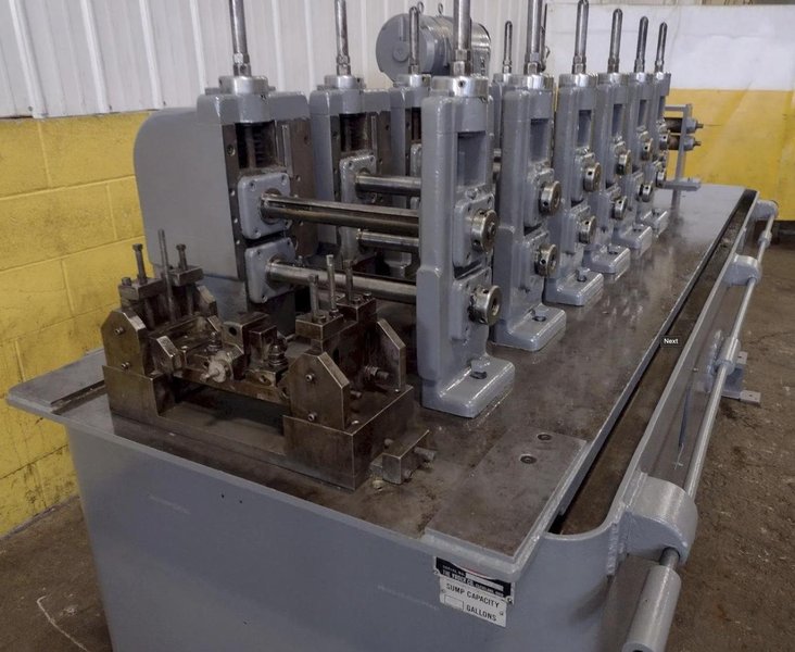 6 STAND X 1.5' YODER M1-1/2 ROLL FORMER WITH 12" ROLL SPACE: STOCK # 0756826
