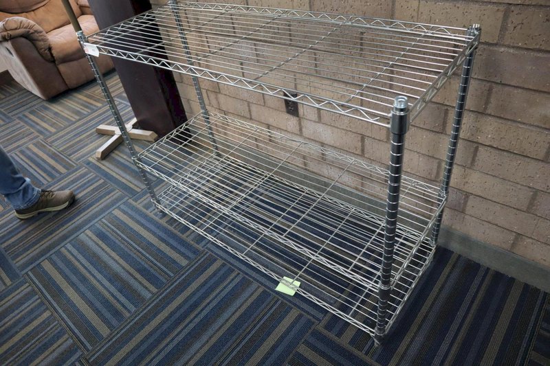 Wire Rack Unit with 3 Adjustable Shelves- Auction Item