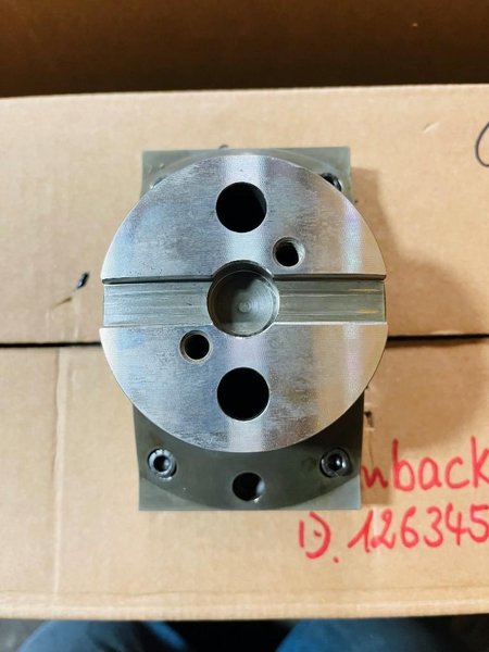 New, 34” Rohm Hydraulic Indexing Chuck with Hydraulic Power Unit