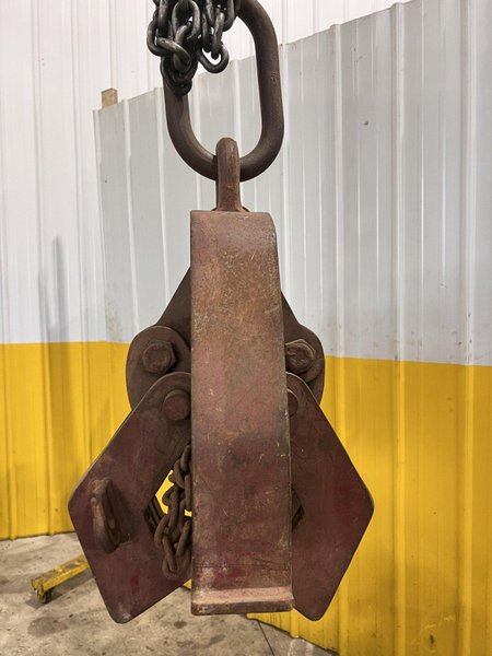 (2) 15 TON CLAMP-CO GIRDER WIDE FLANGE BEAM LIFTING CLAMPS: STOCK #22981