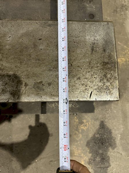 72" X 72" GIDDINGS &amp; LEWIS (G&amp;L) T-SLOTTED POWERED ROTARY TABLE W/ 72" POWERED INFEED SLIDE: STOCK #19731