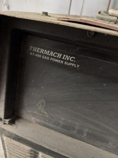 THERMACH INC MODEL #AT-400 ARC SPRAY SYSTEM: YOBRO #25316