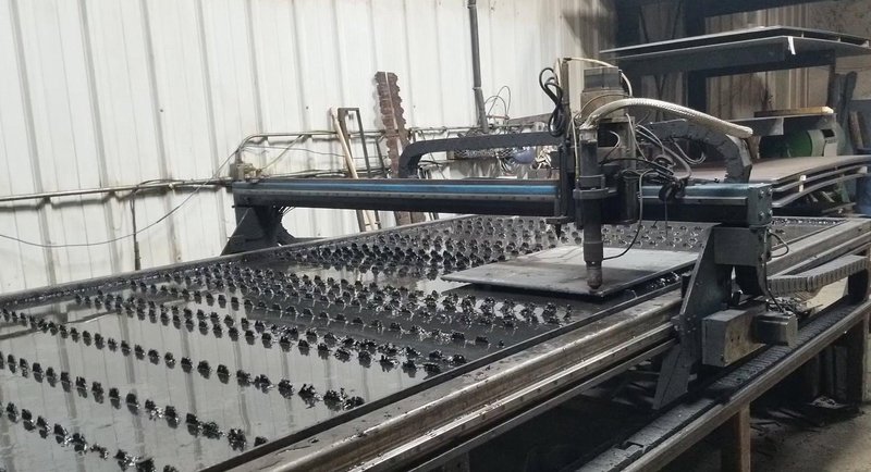 6′ x 12′ ShopSabre SideKick 12 Plasma System, 2015 – Hypertherm Maxpro 200