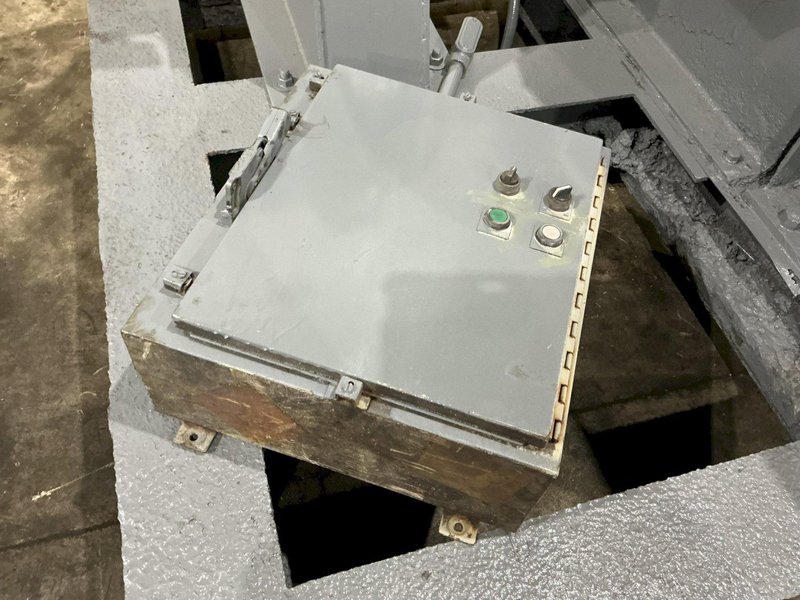 8' X 5/8" WEBB MODEL #9L INITIAL PINCH 3 ROLL PLATE BENDING ROLL: YOBRO #24510