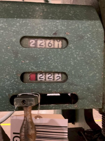 WYSONG 55-8 POWER PRESS BRAKE  10″ OVERALL USED