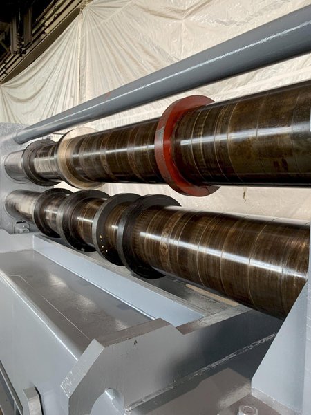 120&quot; X 10&quot; PM SLITTER HEADS. STOCK # 0787824