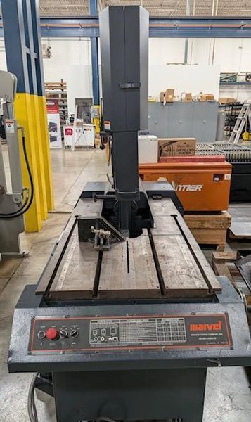 18" x 22" MARVEL 8 MARK II VERTICAL BAND SAW STOCK# 4414