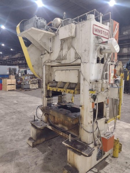 100 TON MINSTER MODEL #P2-100-48 PIECEMAKER PRESS, 4&quot; STROKE: STOCK #22753