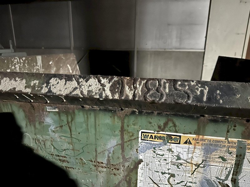 2 YARD JESCO DUMP HOPPER: STOCK 22279