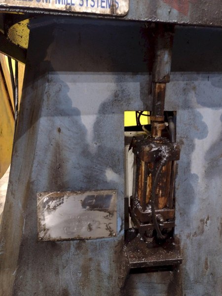 10,000 LBS FMS (FREEDOM MILL SYSTEMS) MODEL #UCD-550 DOUBLE END UNCOILER / COIL REEL: YOBRO #24900