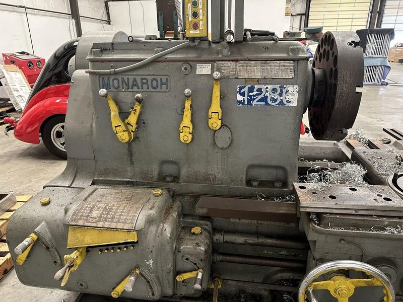 44.5″ x 132″ Monarch NN Engine Lathe, 1940 – 24″ Chuck