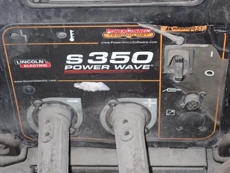 LINCOLN 350 AMP WELDER  -  POWER WAVE S350