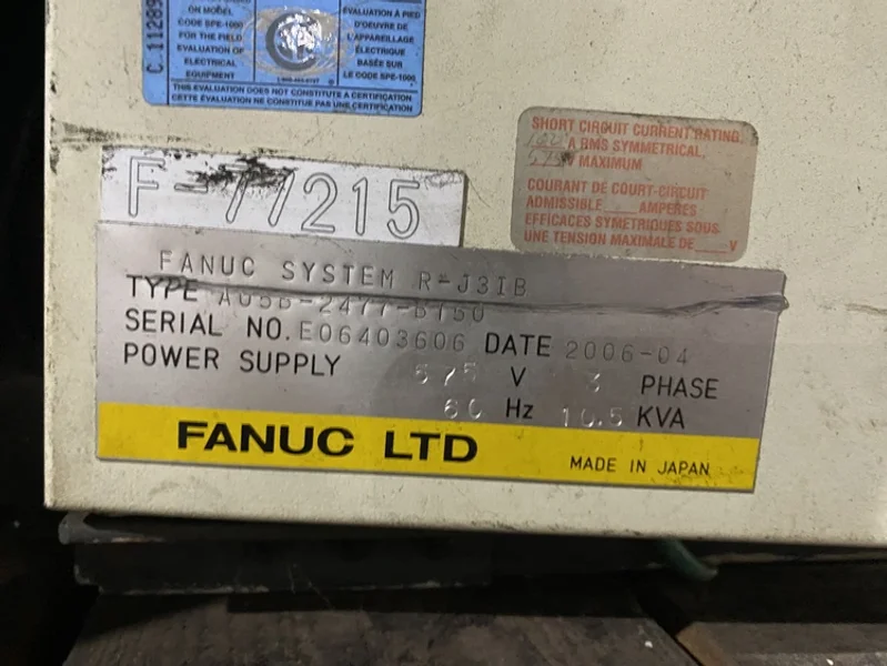 FANUC – R-J3iB PARTS ONLY
