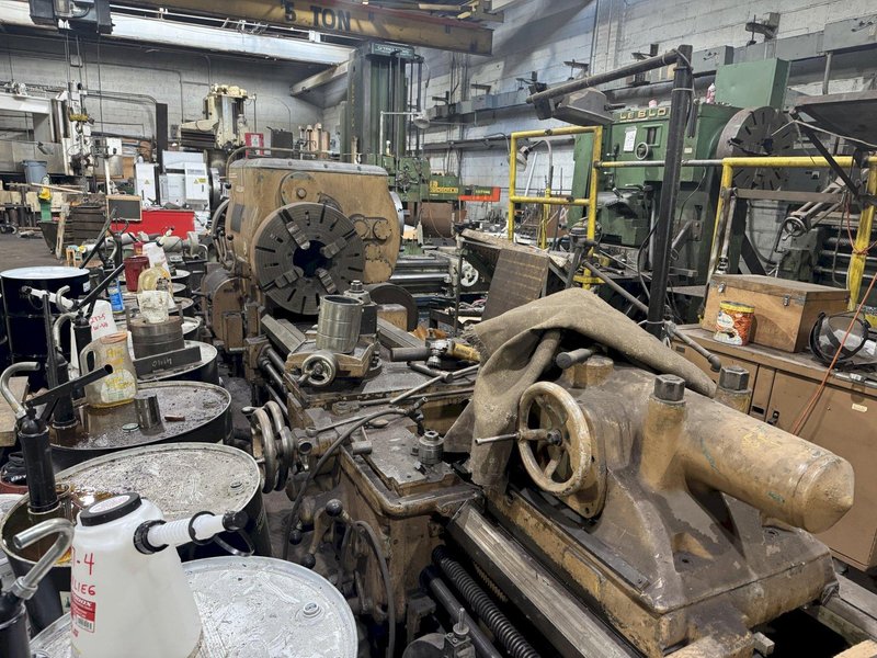 40/104&quot; X 192/312&quot; AXELSON SLIDING GAP ENGINE LATHE. STOCK #0888825