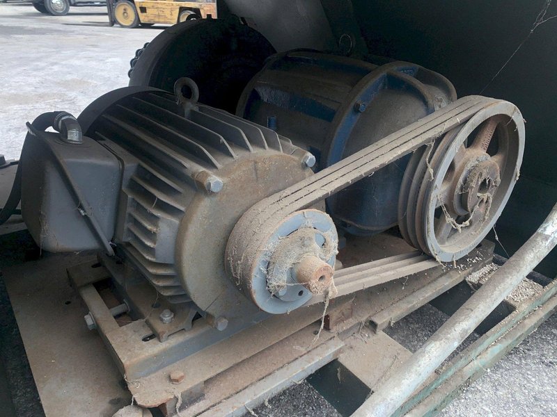 20,000 LB X 30&quot; X .500&quot; YODER COIL CRADLE &amp; STRAIGHTENER FEED LINE: STOCK #13050