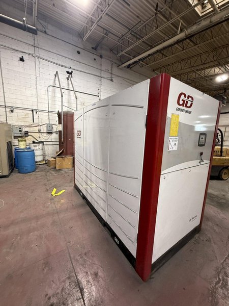 150 HP GARDNER DENVER ROTARY SCREW WATER COOLED AIR COMPRESSOR: STOCK #23414
