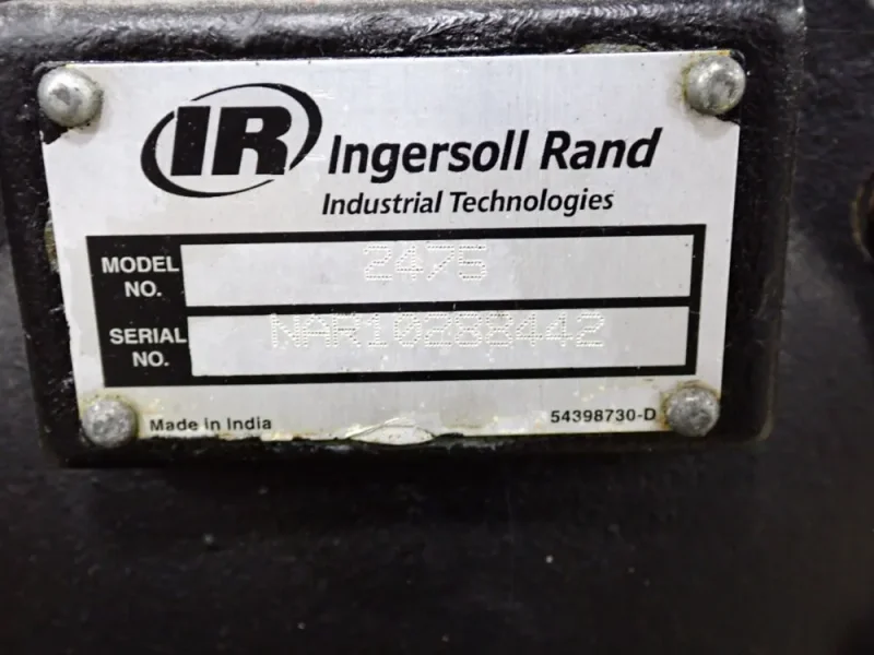 INGERSOLL RAND (2) 5.5//7.5 HP AIR COMPRESSOR  -  2475