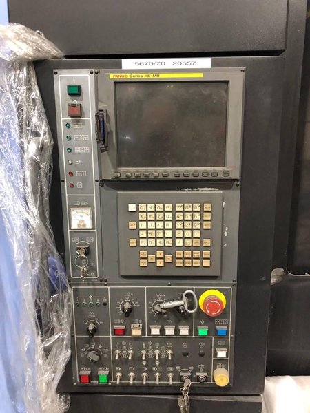 Doosan HP 5100 HMC, 2008 – TSC, Fanuc Control, Chip Conveyor