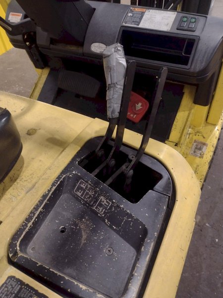 5550 LBS HYSTER MODEL #S60XM LP-GAS FORKLIFT: STOCK #18834