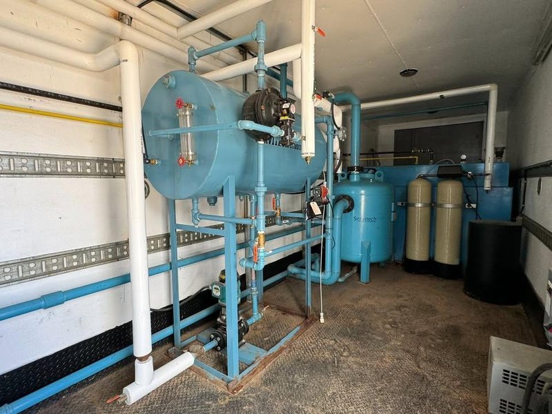 Cleaver-Brooks 8.375MM BTU Oil-Fired Boiler System – 1962 – Complete Steam Package