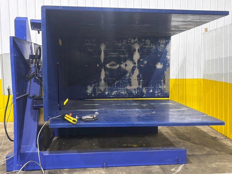 3750 LBS x 96" X 96" PREMIER MODEL #FS-WIDEBODY HYDRAULIC CLAMP &amp; ROTATE PALLET FLIPPER: YOBRO #24597