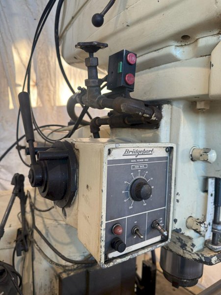 5 HP BRIDGEPORT SERIES II SPECIAL KNEE MILL. STOCK # 0671425