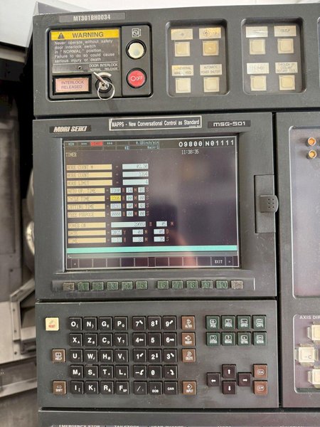 Mori Seiki MT-3000/1500 Multi Axis CNC Turning Center – Lathe