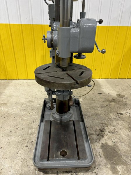 21" CINCINNATI BICKFORD #21 SUPER SERVICE SINGLE SPINDLE DRILL PRESS: STOCK #19038