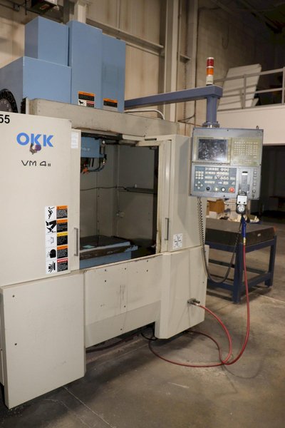OKK MODEL #VM4-2 II VERTICAL MACHINING CENTER NEOMATIC 635 CONTROL: YOBRO #26186