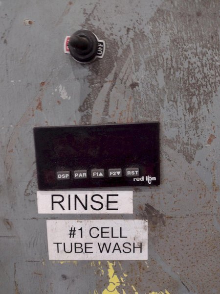 4&quot; CAPACITY ULTRASONIC BAR &amp; TUBE CONTINUOUS WASHER: STOCK #22589