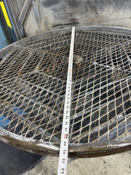 48&quot; TABLE X 72&quot; HIGH PMW MODEL #812-72 ROTARY TABLE PARTS WASHER, ELECTRIC HEAT: STOCK #21884