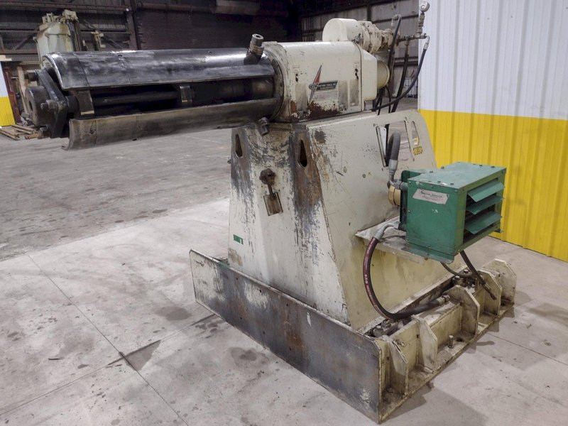 20,000 LBS x 36&quot; ASC MODEL SUA2-36 DRIVEN UNCOILER COIL REEL: STOCK #20442