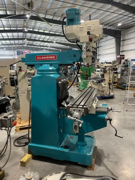 CLAUSING 3VS08 Vertical Milling Machine 2008’ #6752