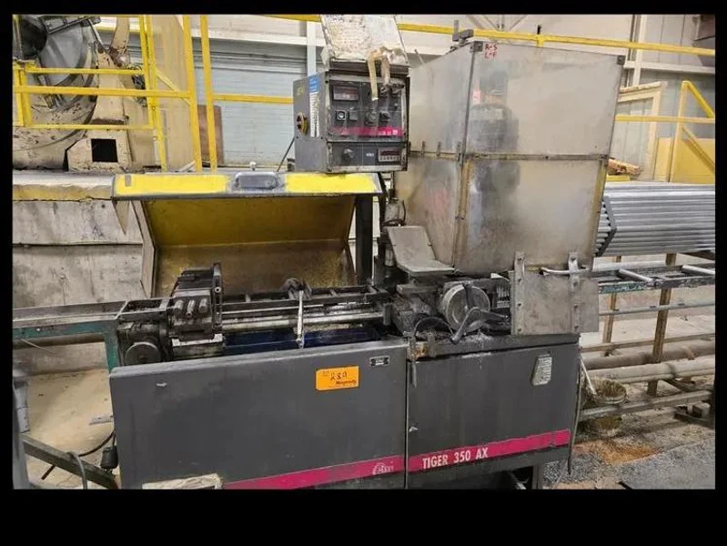 DAKE MEP Tiger 350AX Automatic Vertical Cold Saw Circular Cut-Off Saw Coldsaw