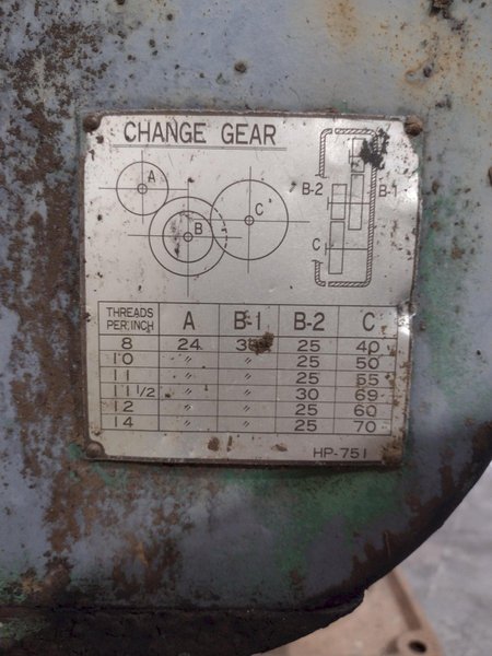 4-3/4&quot; HARLEY RECEDING DIE HEAD PIPE THREADER: STOCK #11873